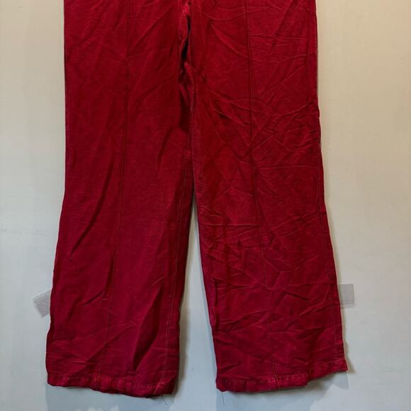 🍁Young Fabulous and Broke Linen Blend Slouchy Straight Leg Relaxed Pants Trouser - Picture 4 of 13